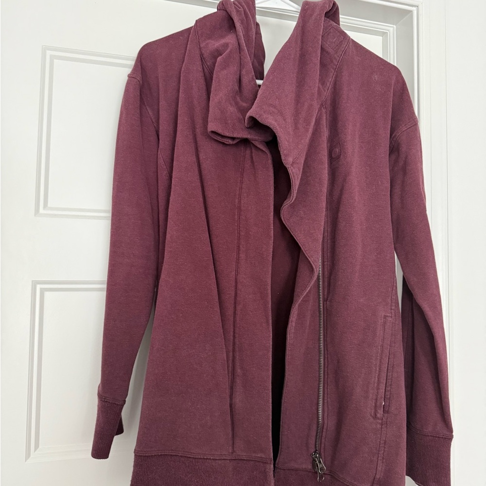 Lululemon Athletica Deep Purple Cardigan